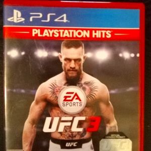 UFC 3 video game for PS4